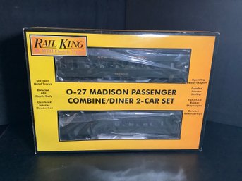 Rail King 0-27 New York Central Madison Passenger And Diner Car