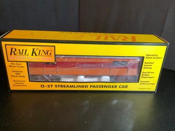 Rail King 0-27  Milwaukee Road Streamlined Baggage Car