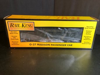 Rail King 0-27  New York Central Madison Passenger Car