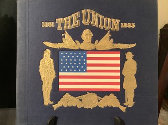 The Union -Civil War History Of The War 1861-1865 Book & Vinyl Record