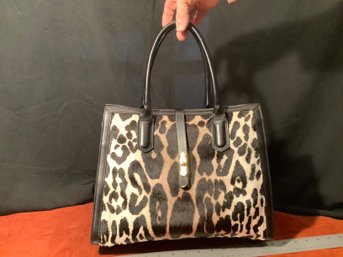 NEW-From Italy With Love -Designer Cavaicanti Animal Print Pocketbook  With Dust Bag