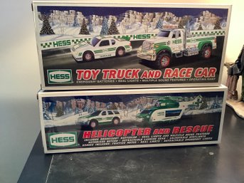 2 New 2012 And 2011 Hess Trucks