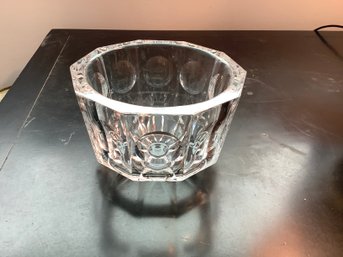 Orrefors Crystal Bowl Signed