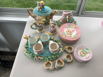 Mercuries Bunny Tea Set