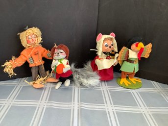 Annalee Thanksgiving Dolls Figures