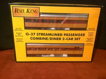 Rail King 0-27 The Milwaukee Streamlined Passenger And Diner Car