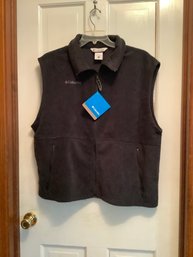 New W/tags Mens Columbia Vest XL