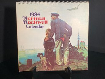 Vintage 1984 Norman Rockwell Calendar