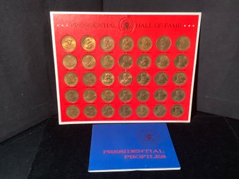 Presidential Hall Of Fame Bronze Coins Franklin Mint