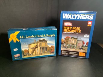 2 New Walthers HO Scale Buildings