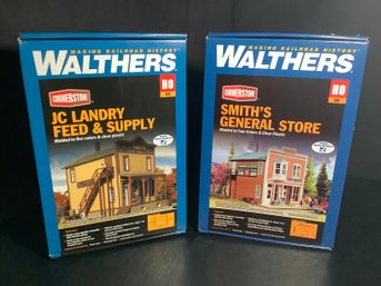 2 New Waltzers HO Scale Buildings Kits