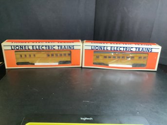Lionel Union Pacific Passenger And Dining Car
