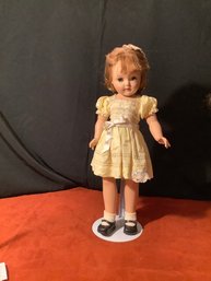 Collectible Toni Doll BY IDEAL With Stand-From A Smoke Free Home
