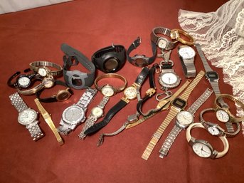 Another Great Big Lot O Watches- See Description