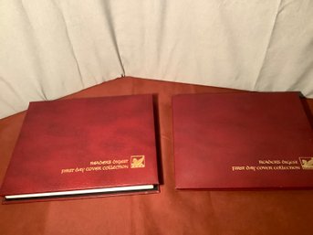 2 Binders Readers Digest First Day Covers-Stamps