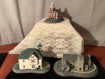 Norman Rockwell Hometown Collectible Houses Group 3