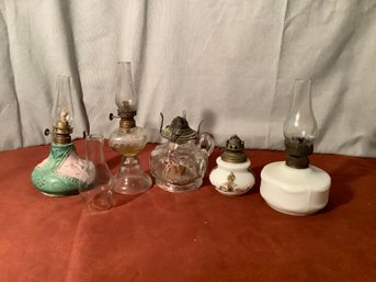 Collection Of Small Oil Lamps