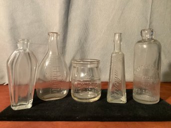 Antique  Collectible Bottles- See Description
