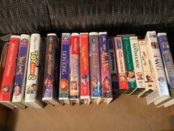 VHS Mostly Disney & Warner Bros.-see Description