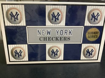 Collectible New York Yankees Checker Set