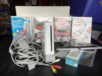 Wii Console, Power Supply, Control & Games
