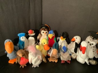 Beanie Baby Birds With Tags