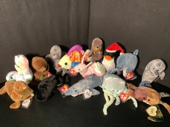 14- Beanie Baby Mixed Group-All  With Tags