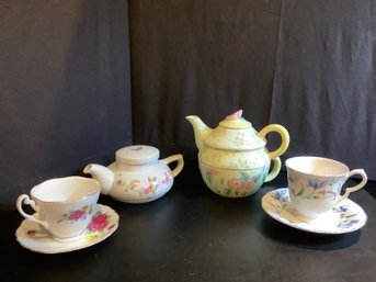 Teapots, & Tea Cups