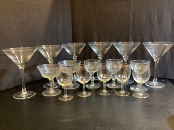 Martini Glasses, Aperitif Glasses & More