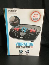 New Homedics Vibration Foot Massager In Box