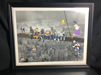 Looney Tunes Lunchbreak NY Rockefeller Litho