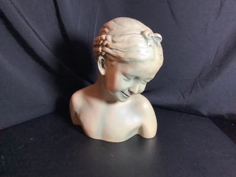 Smiling Girl Bust