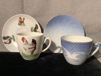 Exquisite Bing & Grondahl & Altwasser Tea/coffee Cups