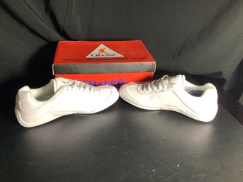 New Chasse Ladies White Sneakers  6