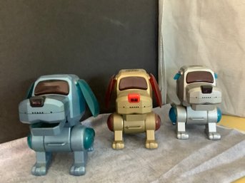 Vintage Interactive Robot  Dogs-Poo-chi Dogs