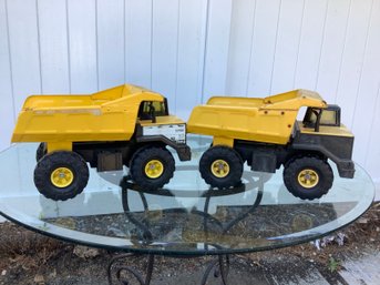 2  Tonka Dump Trucks Lot 1