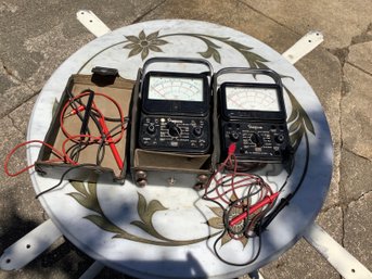 2 Simpson #260 Multimeters