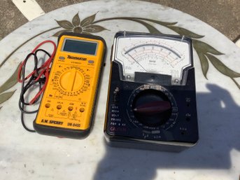 2  Multimeters Sperry And Triplett