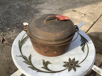 Wagner Cast Iron Covered Pot