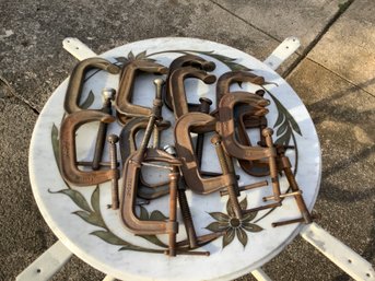 12 Pieces 4 Inch C Clamps Lot2