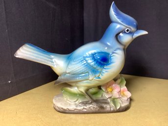 Vintage Ceramic Blue Bird