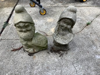 Cement Garden Gnomes