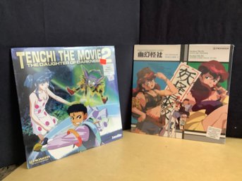 New -2- Anime Laser Discs