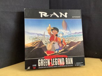 Anime Ran Green Legend Ran Includes Tee Shirt & 3 Laser Discs