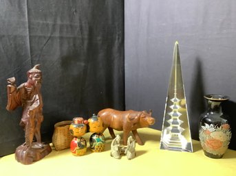 Asian Influence Decor Including Bobble Heads & More