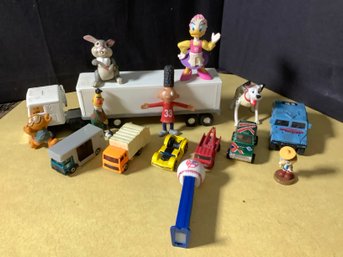 NOSTALGIA WITH GARFIELD, BERT,  YANKEES PEZ DISPENSER & MORE