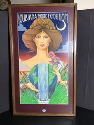 Framed This Poster Is A Poster 1984 Louisiana World Exposition