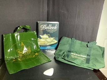 Belleek Collectors Guide And Carry Bags