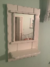 Wall Mirror  Shelf