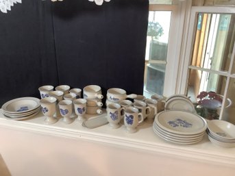 Pfaltzgraff  Dinnerware Set With Alot Of Additional Pieces